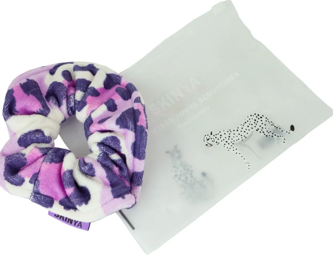 Skinya Elástico de Cabelo Microfibra Leopard