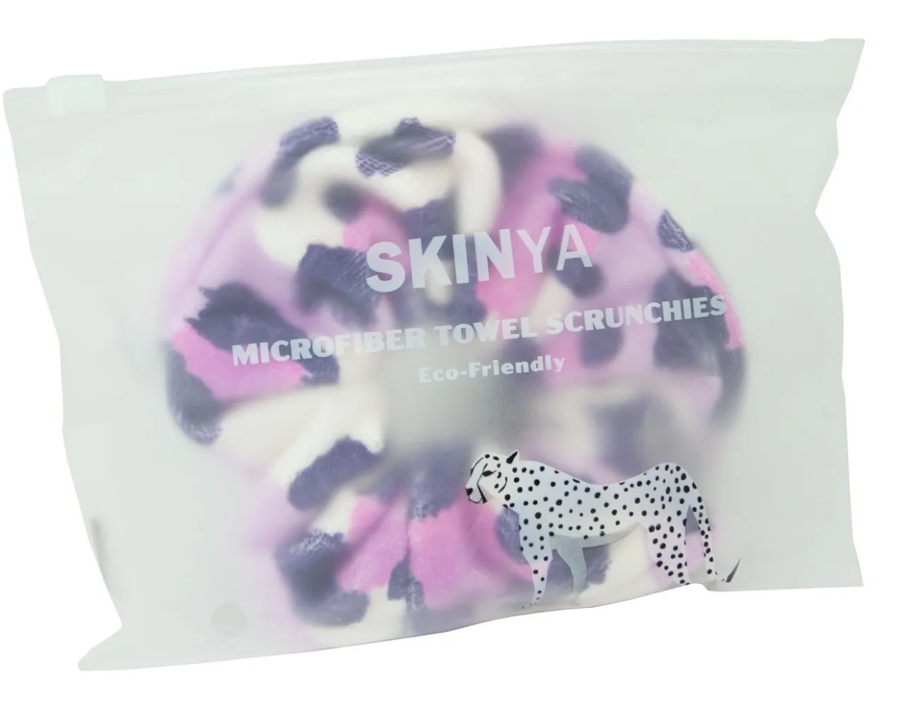 Skinya Elástico de Cabelo Microfibra Leopard