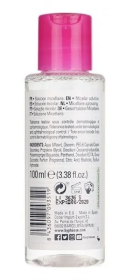 Solução Micelar Desmaquilhante Pele Sensível