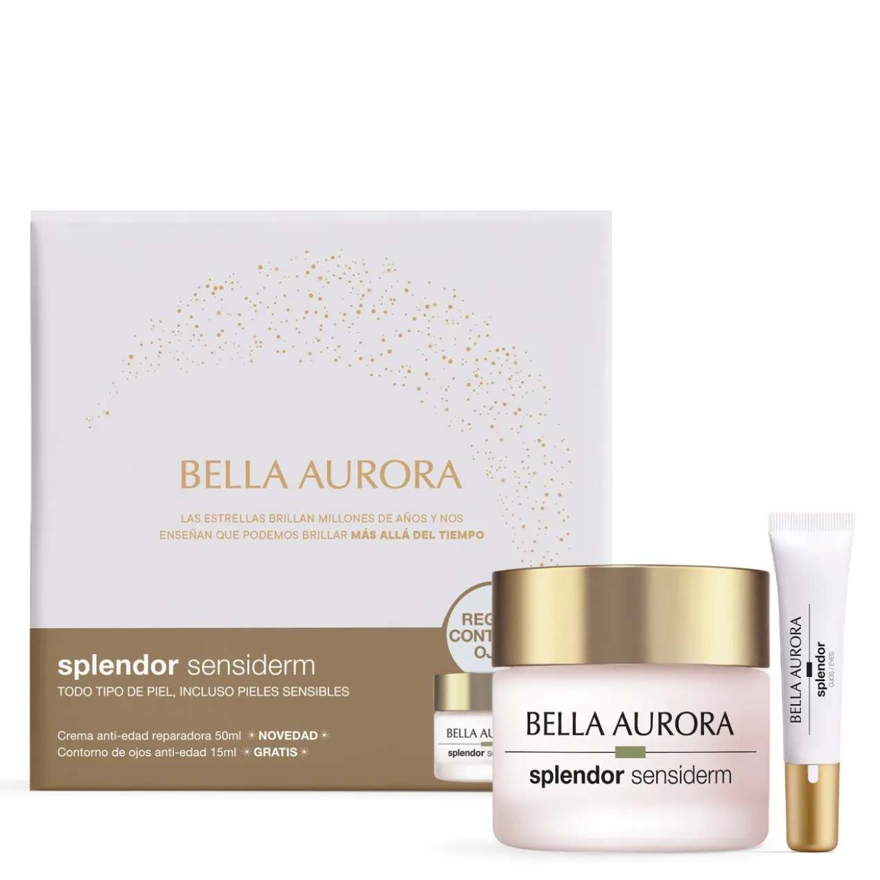 Splendor Sensiderm Estojo Creme Antienvelhecimento + Contorno de Olhos