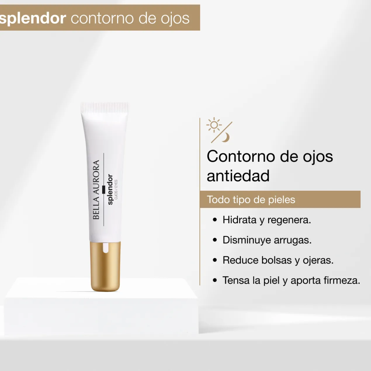 Splendor Sensiderm Estojo Creme Antienvelhecimento + Contorno de Olhos