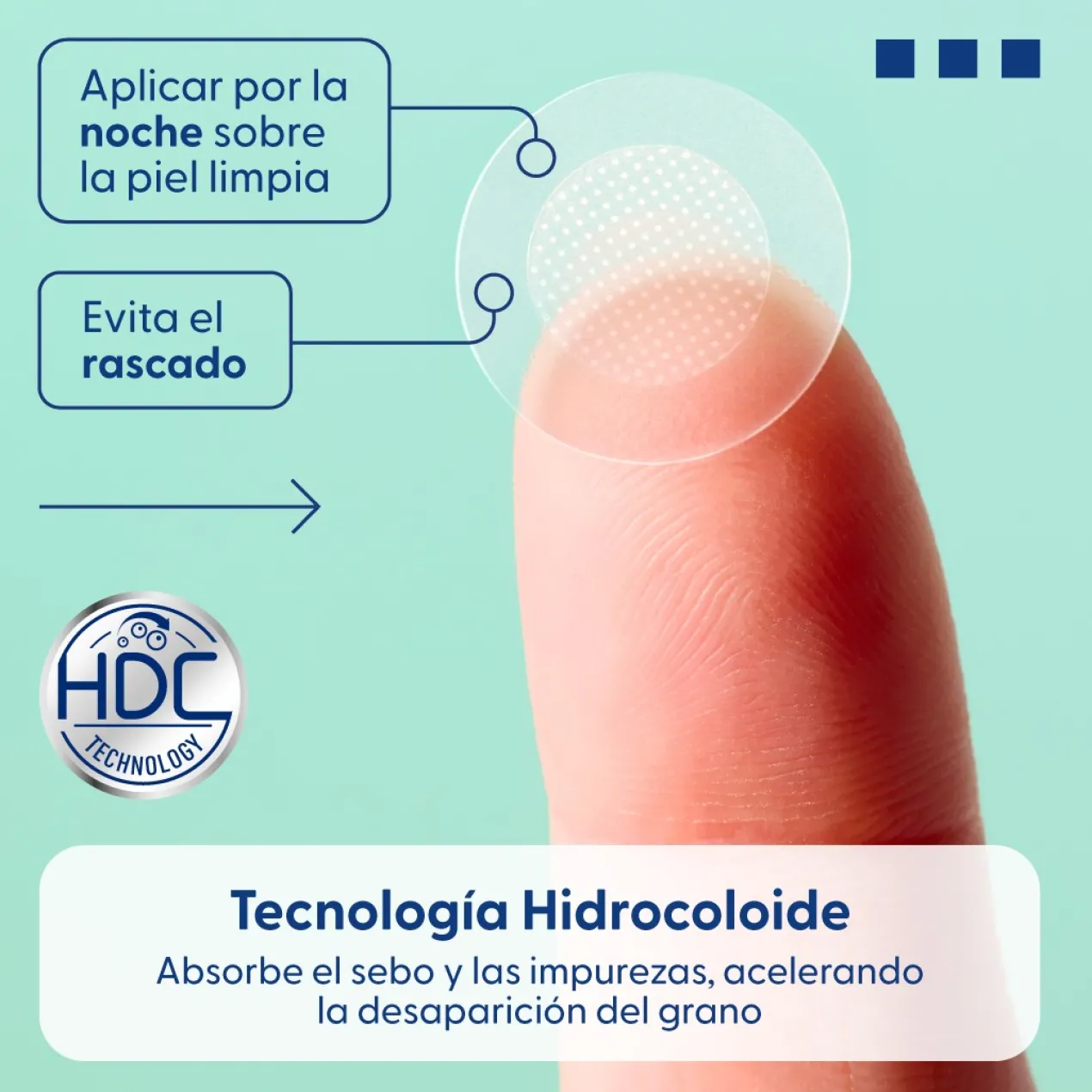 Spots Adesivos Hidrocolóide Micro-Needling Anti-Acne