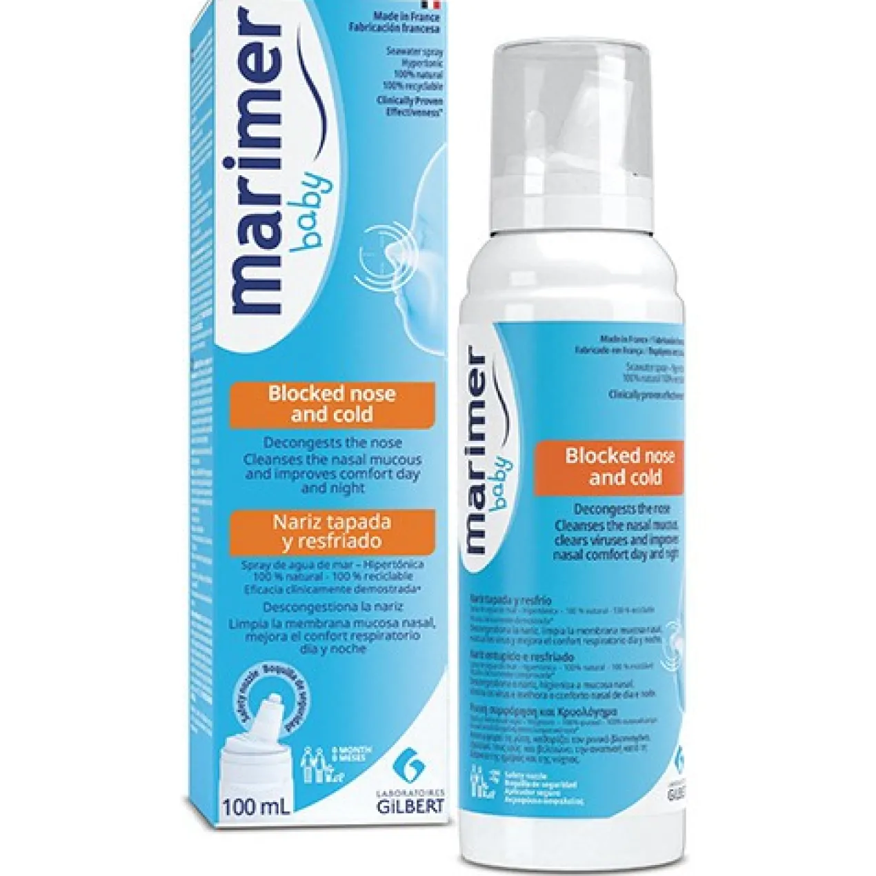 Spray Infantil Congestão Nasal e Constipação