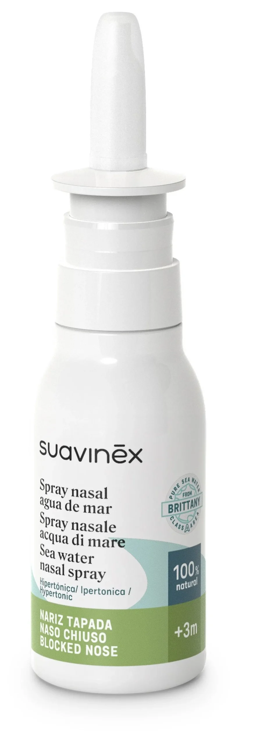 Spray Nasal Água do Mar Hipertónica +3Meses