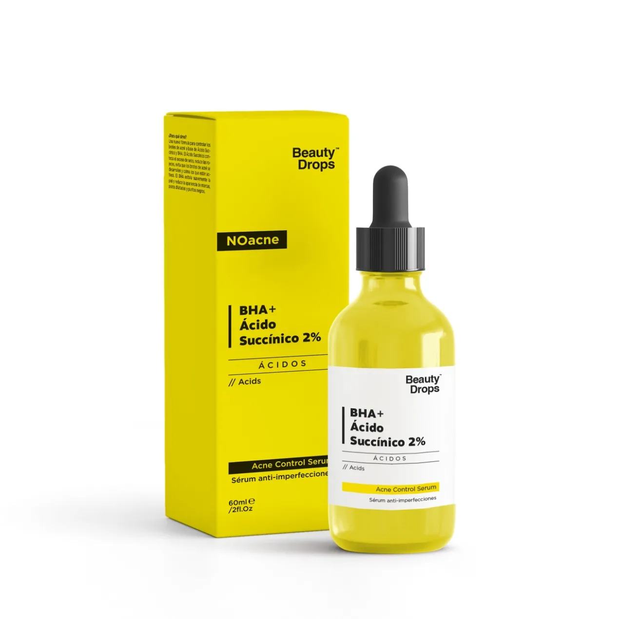 Sérum Anti-Imperfeições com BHA + Ácido Succínico 2%