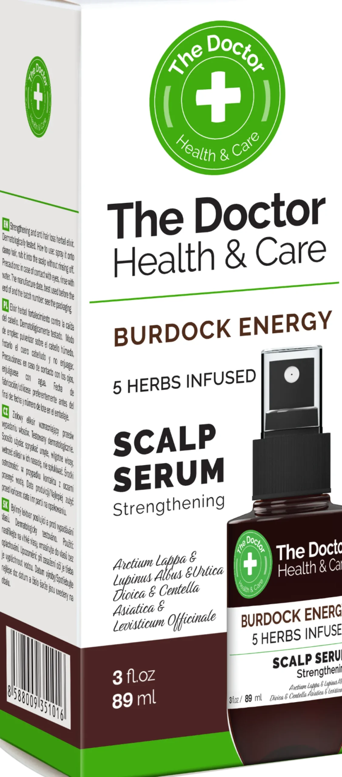 Sérum Capilar com Infusão de Bardana e 5 Ervas