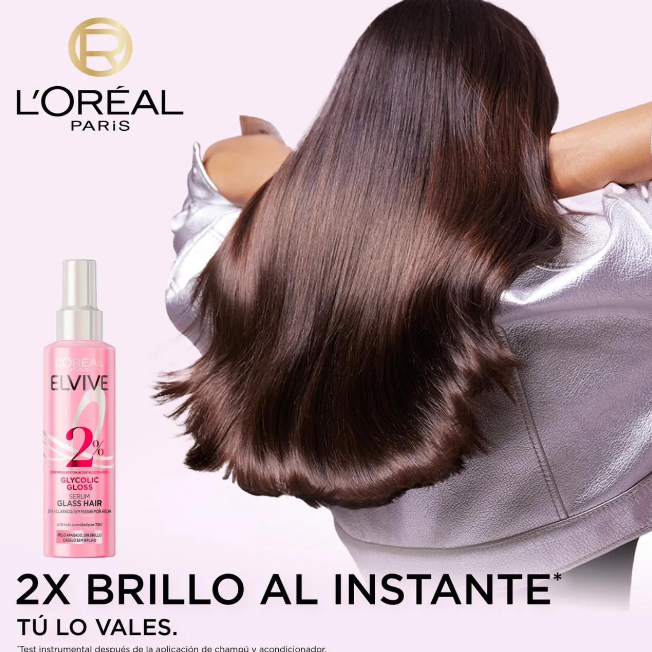 Sérum Capilar Sem Enxaguamento Glycolic Gloss Glass Hair