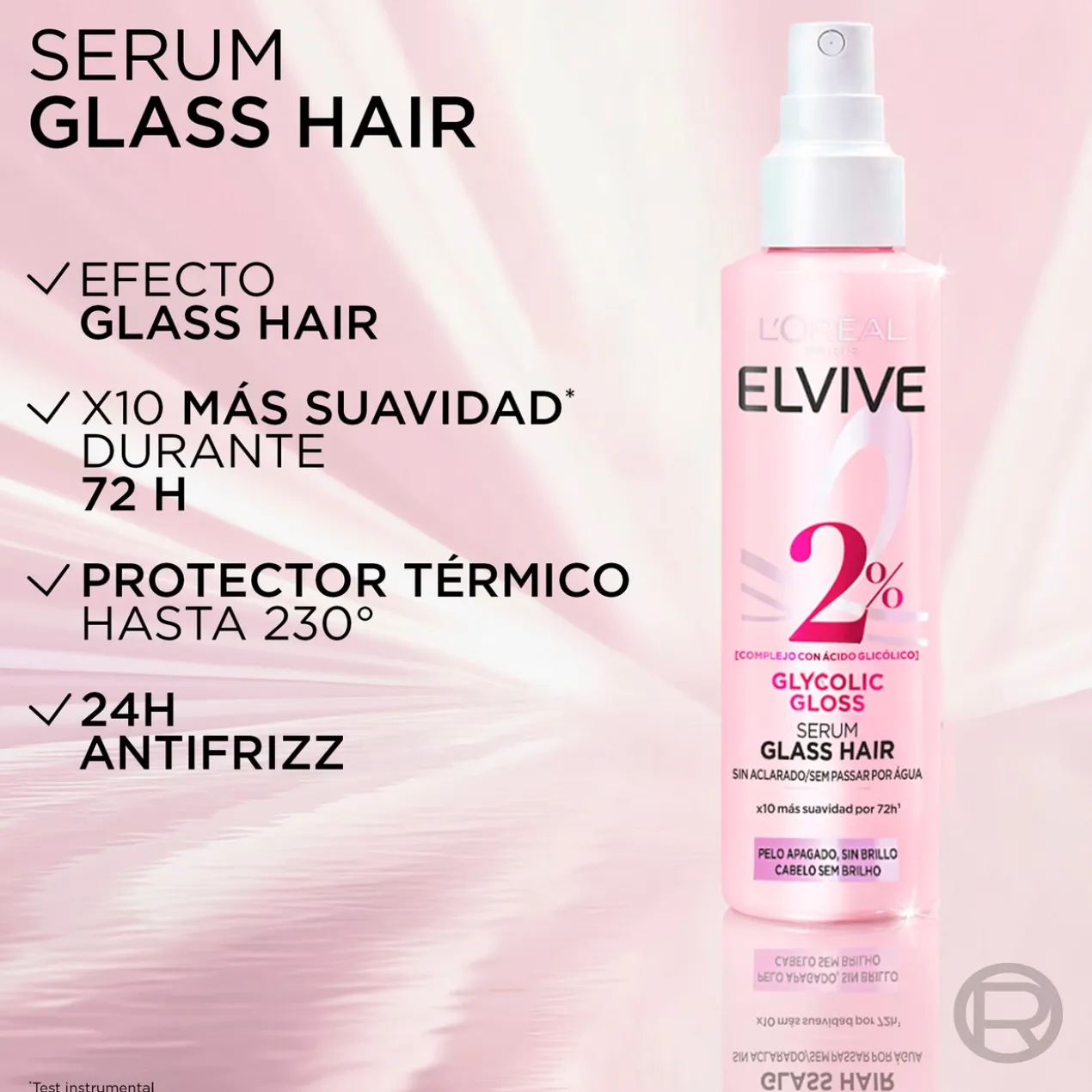 Sérum Capilar Sem Enxaguamento Glycolic Gloss Glass Hair