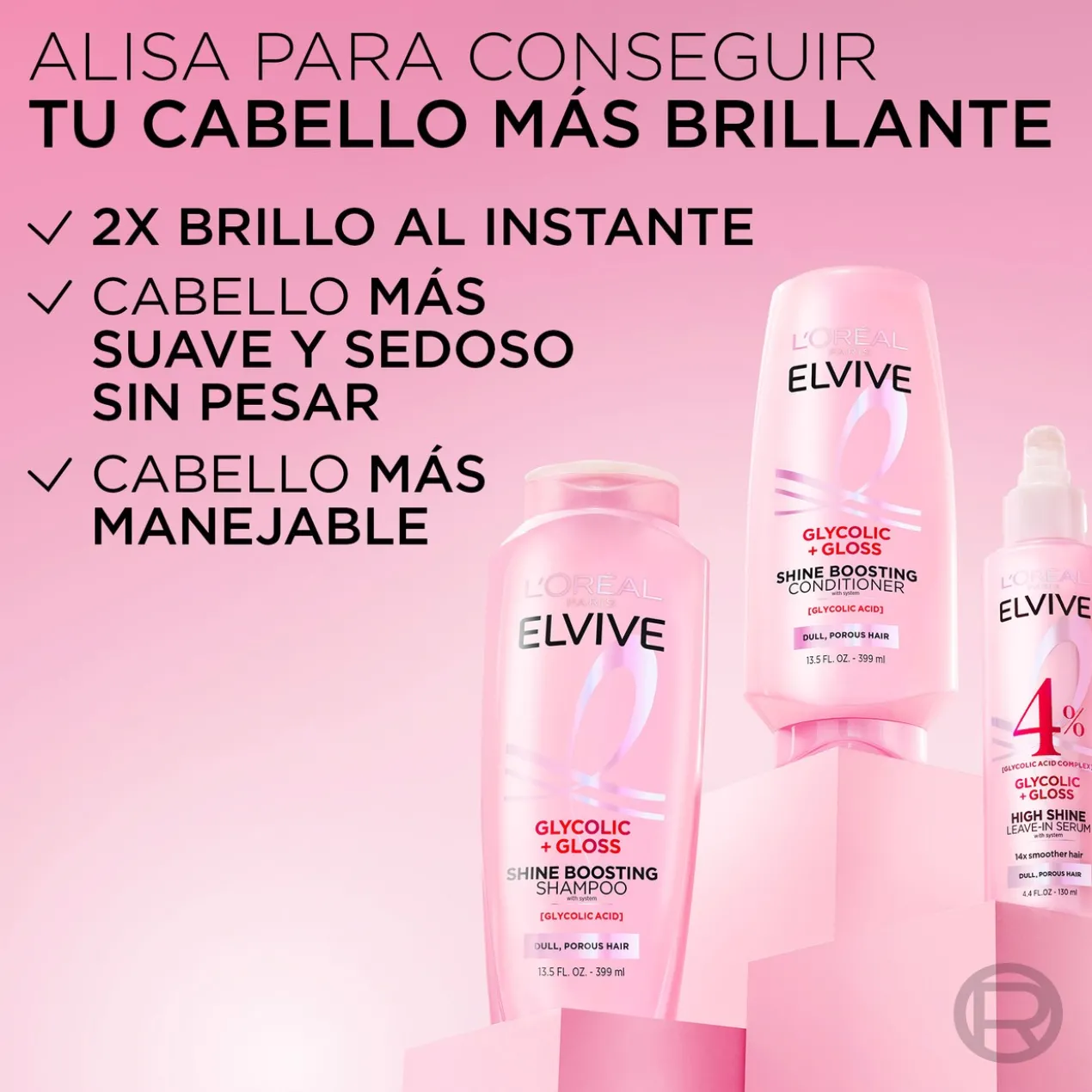 Sérum Capilar Sem Enxaguamento Glycolic Gloss Glass Hair