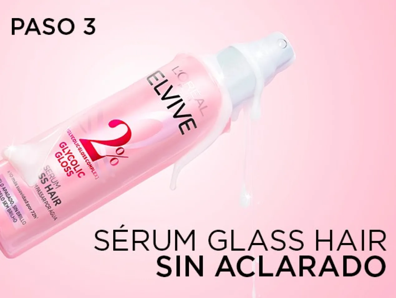 Sérum Capilar Sem Enxaguamento Glycolic Gloss Glass Hair