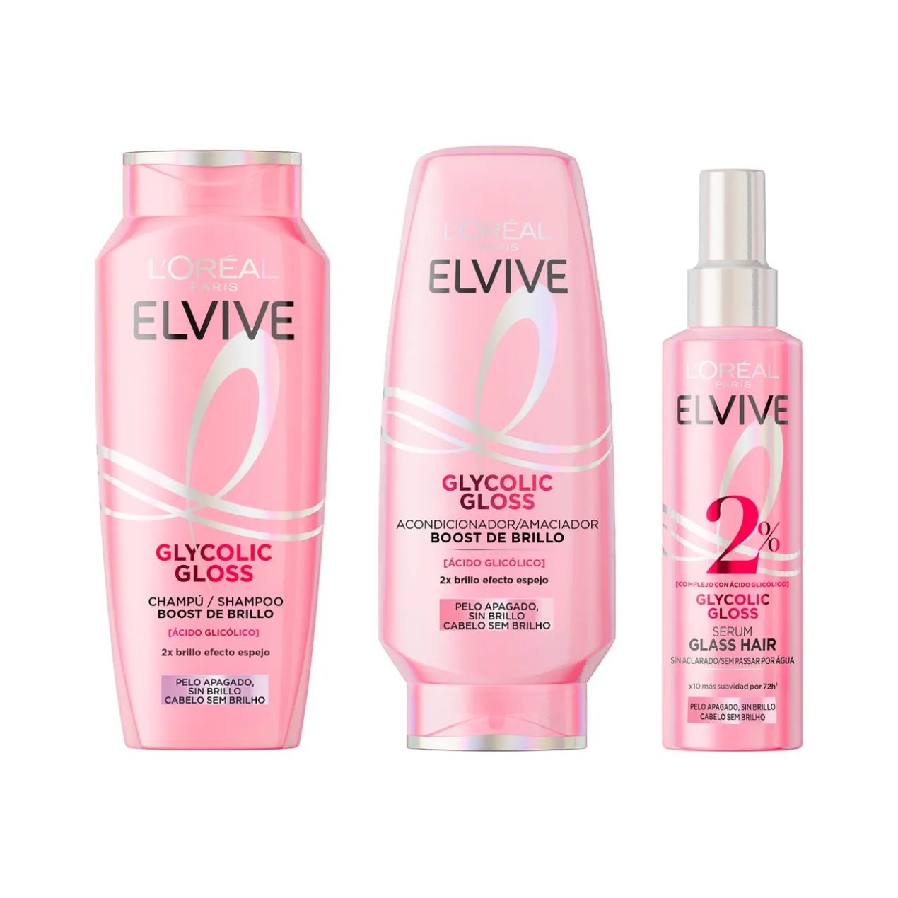 Sérum Capilar Sem Enxaguamento Glycolic Gloss Glass Hair