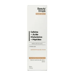 Sérum Contorno de Olhos e Lábios com Cafeína + Ácido Hialurónico + Péptidos