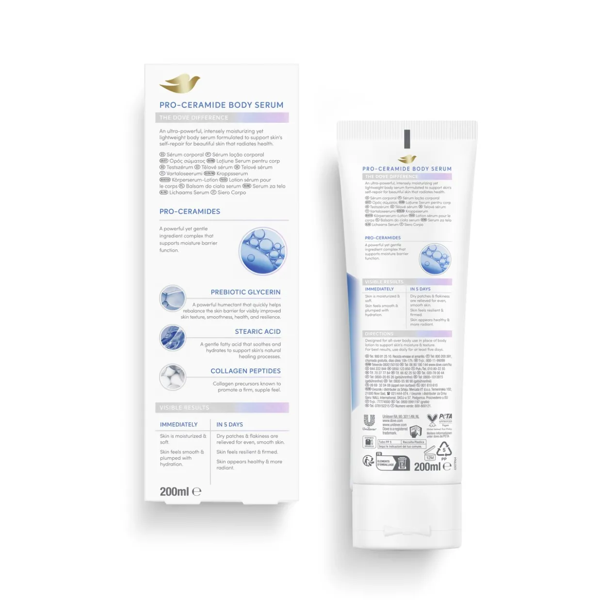 Sérum Corporal Pro-Ceramide + Hidratação