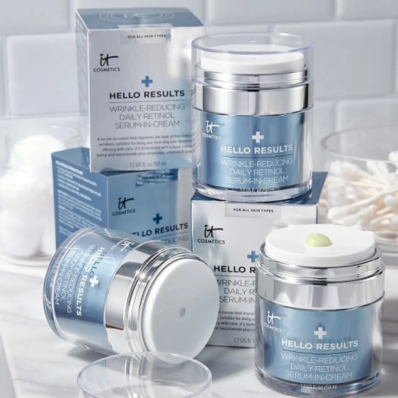 Sérum em Creme com Retinol Hello Results