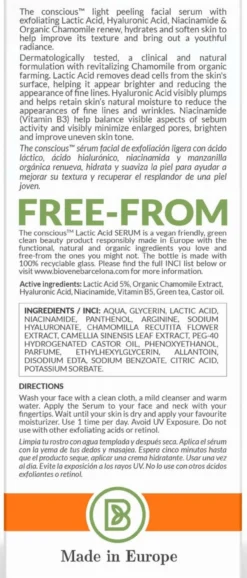 Sérum Exfoliante Ácido Lático 5%