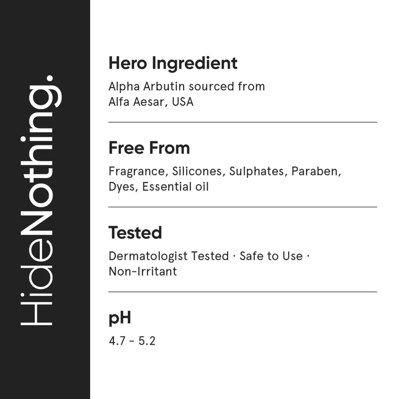 Sérum Facial Alpha Arbutin 2%
