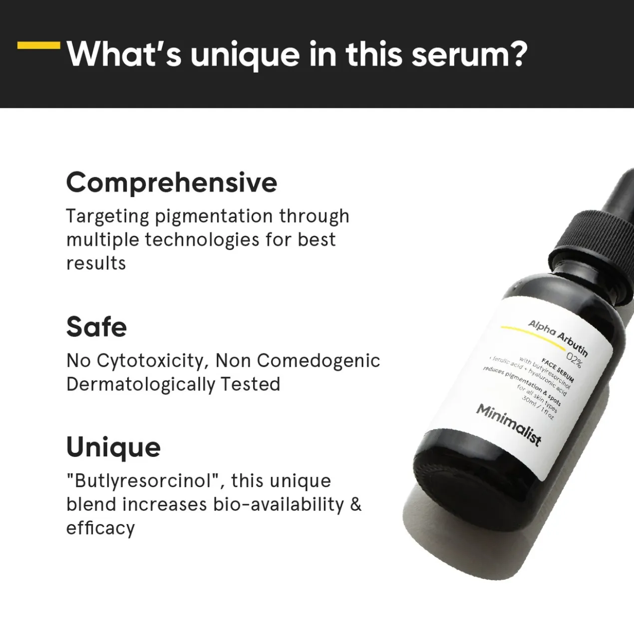 Sérum Facial Alpha Arbutin 2%