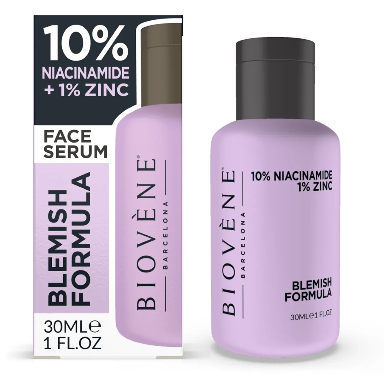 Sérum Facial de Apoio para Manchas 10% Niacinamida + 1% Zinco
