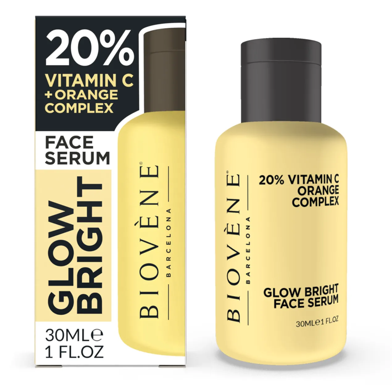 Sérum Facial Iluminador 20% Vitamina C + Laranja