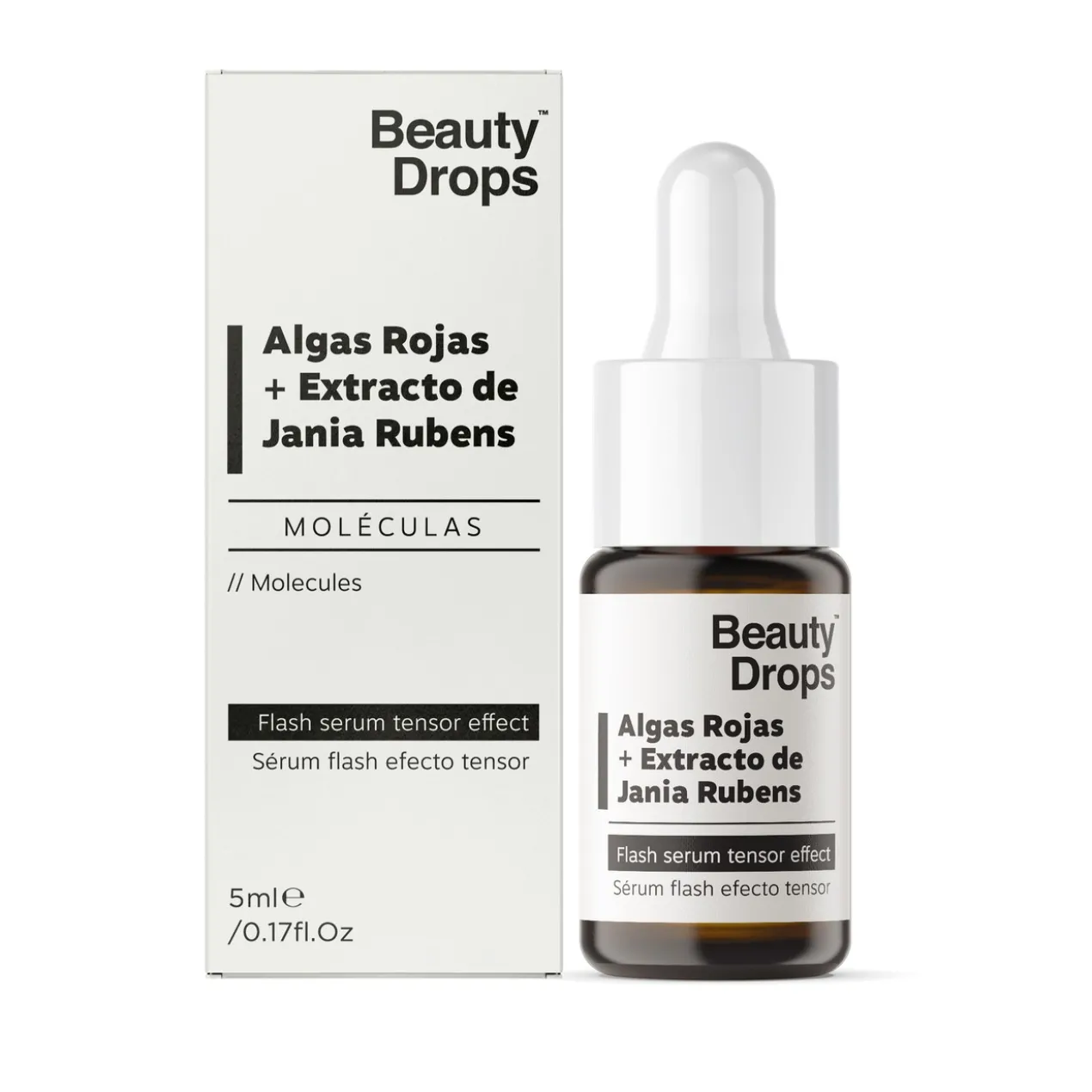 Sérum Flash com lifting com algas vermelhas