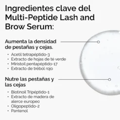 Sérum Multi-Péptidos para Pestanas e Sobrancelhas