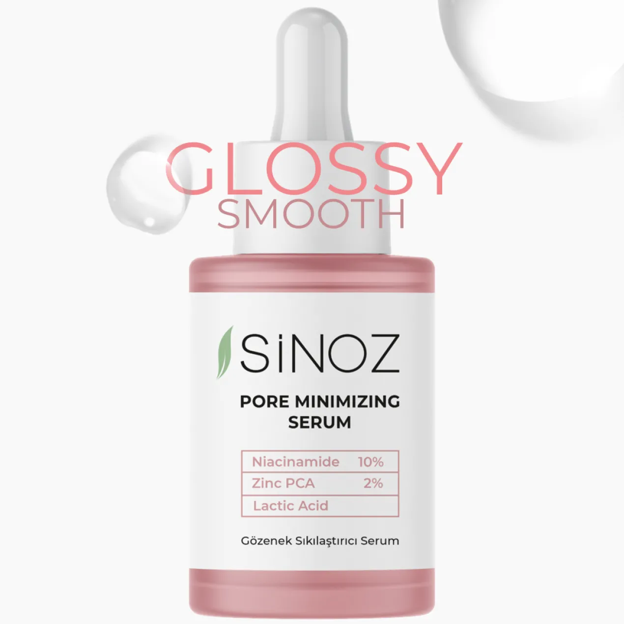 Sérum Niacinamida & Zinco Controlo do Acne