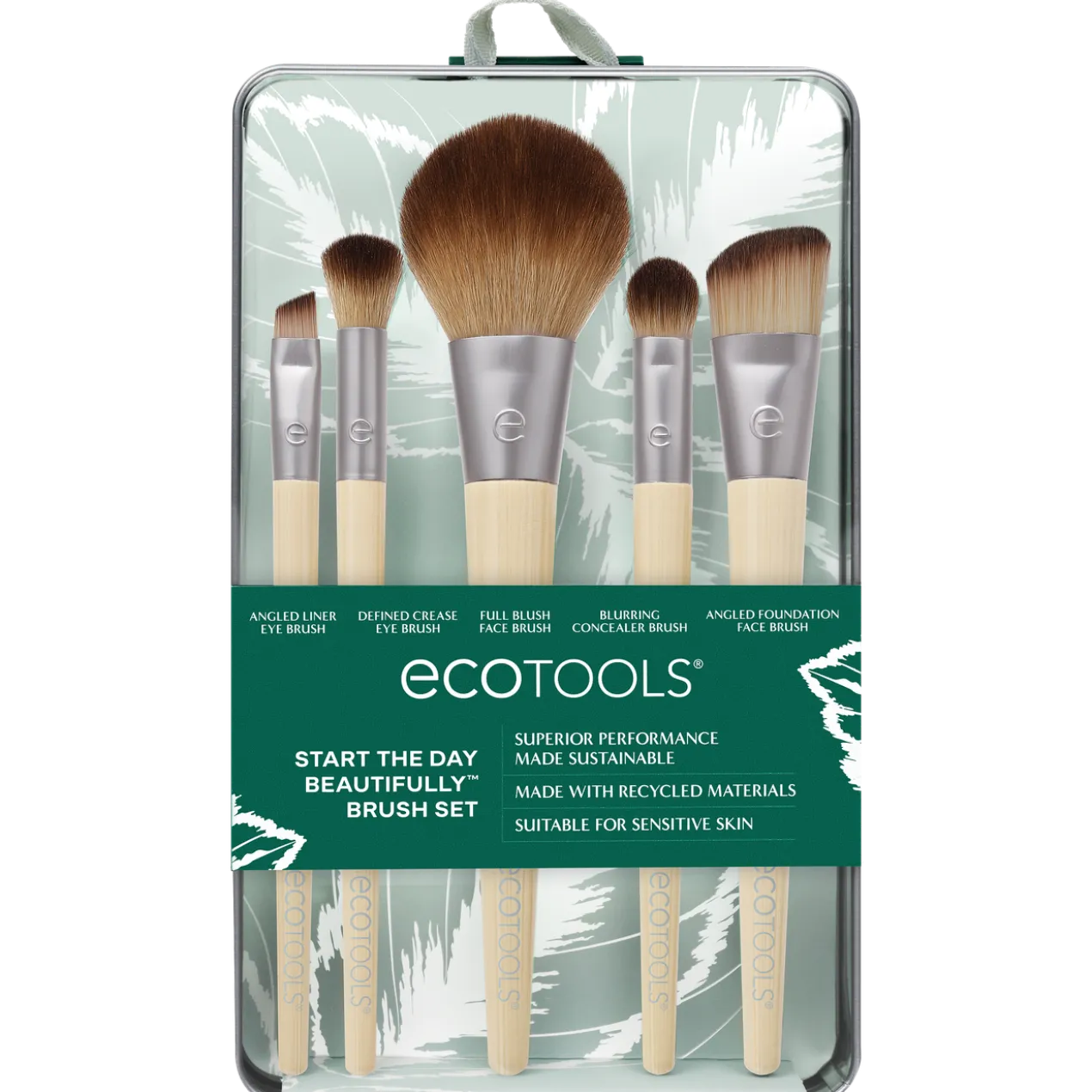 Start The Day Beautifully Kit Set 5 Pincéis