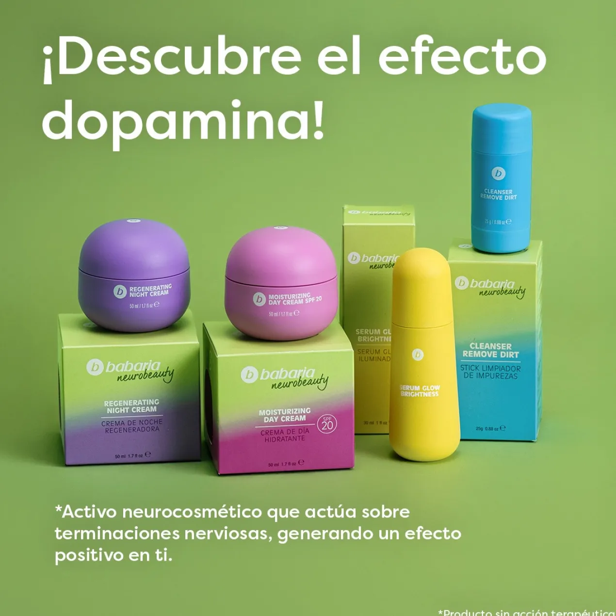 Stick Facial de Limpeza e Hidratação Neurobeauty