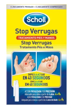 Stop Verrugas Tratamento nos pés e nas mãos