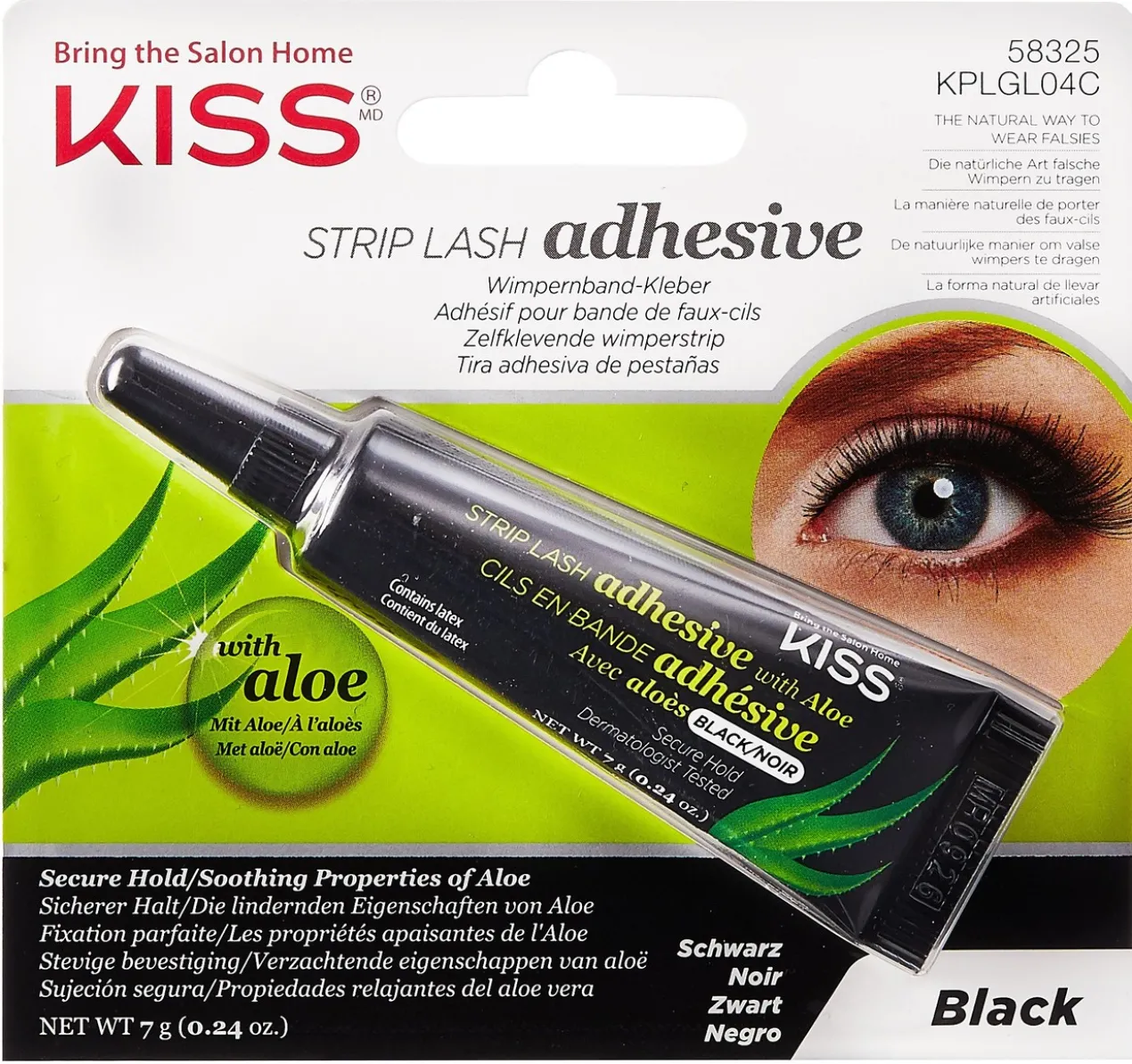 Strip Lash Tira Adesiva de Pestanas com Aloé Vera