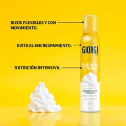 Sublime Cream Espuma Rizos Definidos e Nutridos