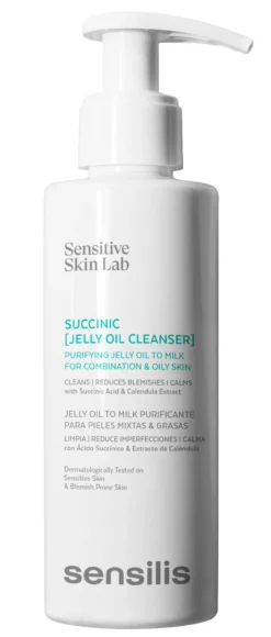 Succinic Jelly Oil Cleanser Óleo de Limpeza Facial