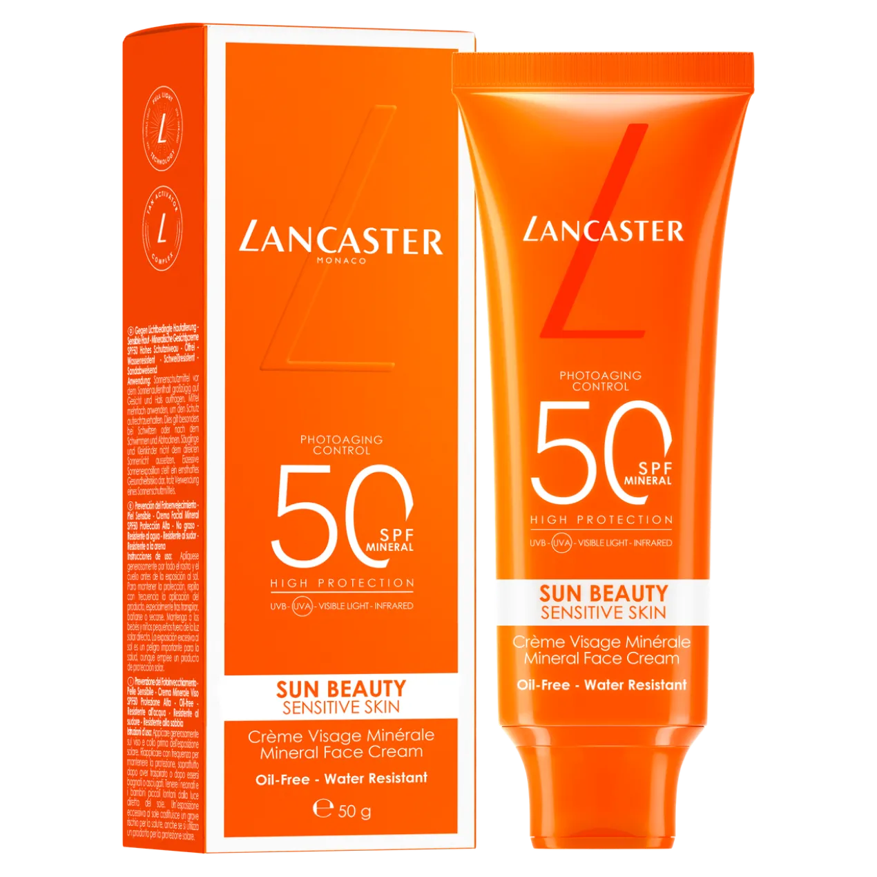 Sun Beauty Sensitive Skin Protetor Facial Mineral SPF 50