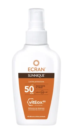 Sunnique Leite Protetor Spray Vitaminas FPS50