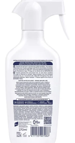 Sunnique Sensitive+ Leite Protetor com SPF50+