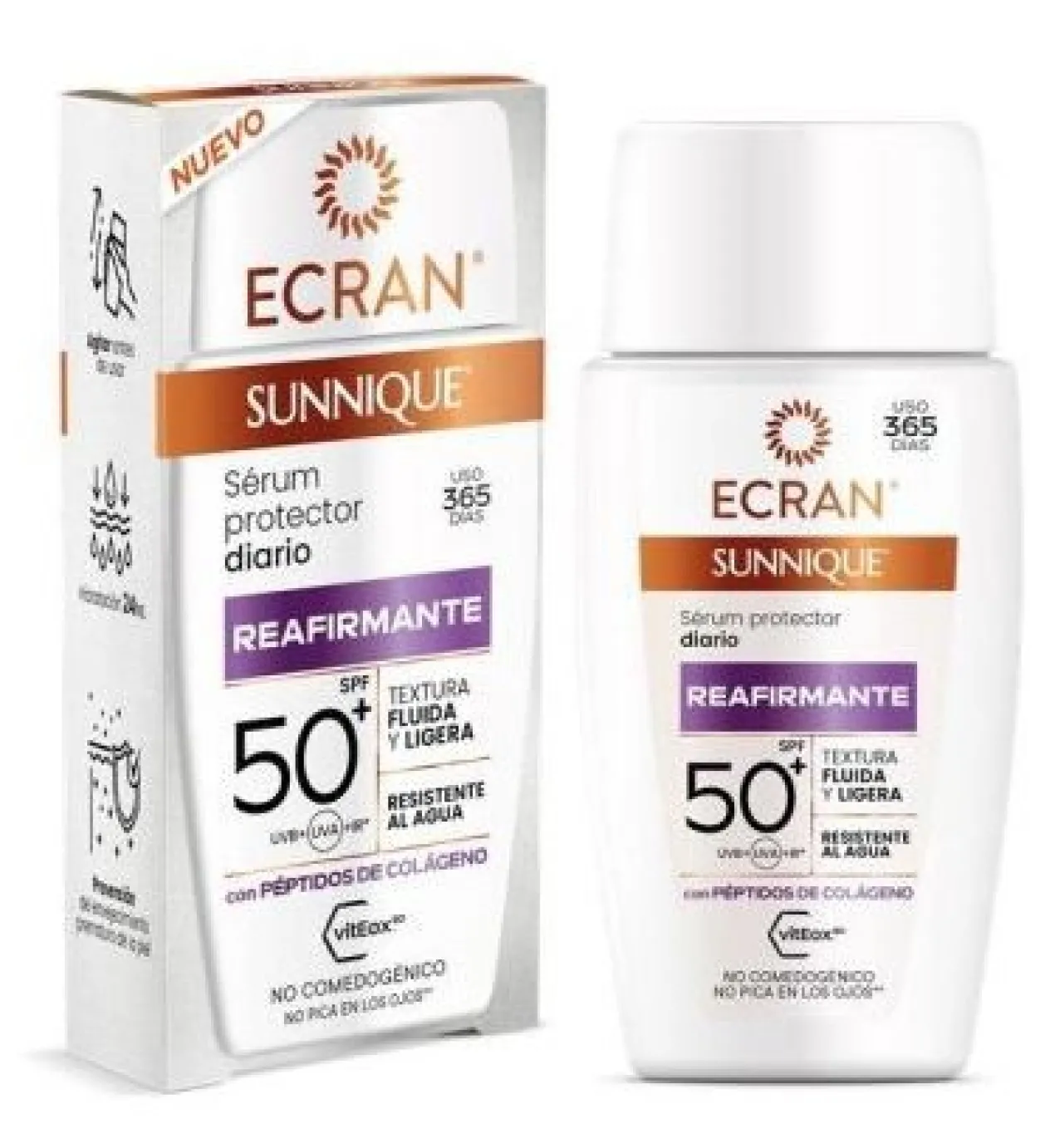 Sunnique Sérum Protetor Diário e Refirmante SPF 50+