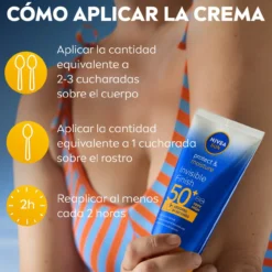 SUN Protege & Hidrata Loção Solar Acabamento Invisível SPF 50+