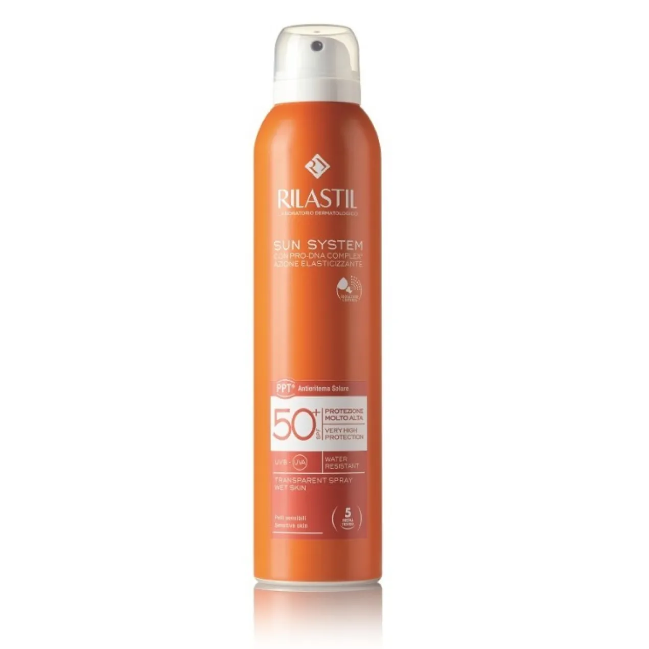 Sun System Spray Transparente SPF50+