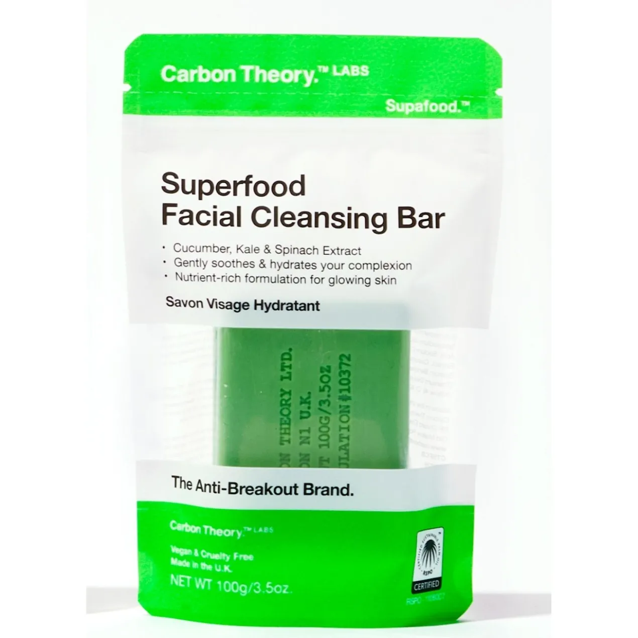 Superfood Barra de Limpeza Facial Hidratante