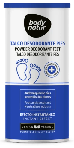 Talco Desodorizante Pés
