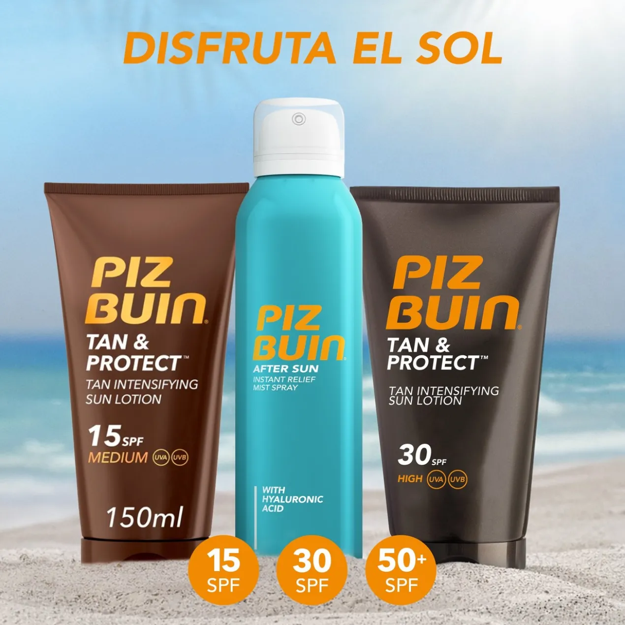 Tan & Protect Loção Proteção Solar + Intensificadora do Bronzeado