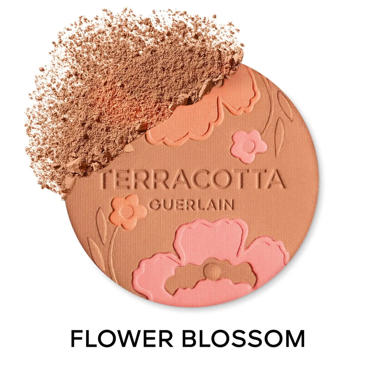 Terracotta Flower Blossom Pó Iluminador Efeito Pele Saudável