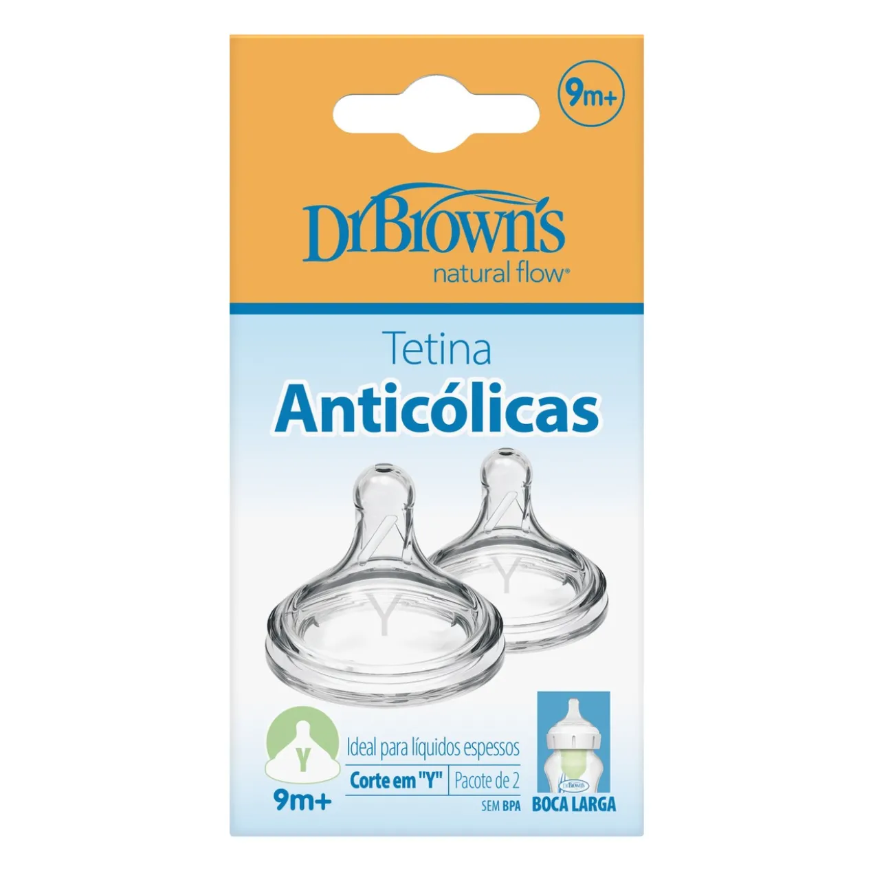 Tetina Options+ Boca Larga Corte Y +9 Meses