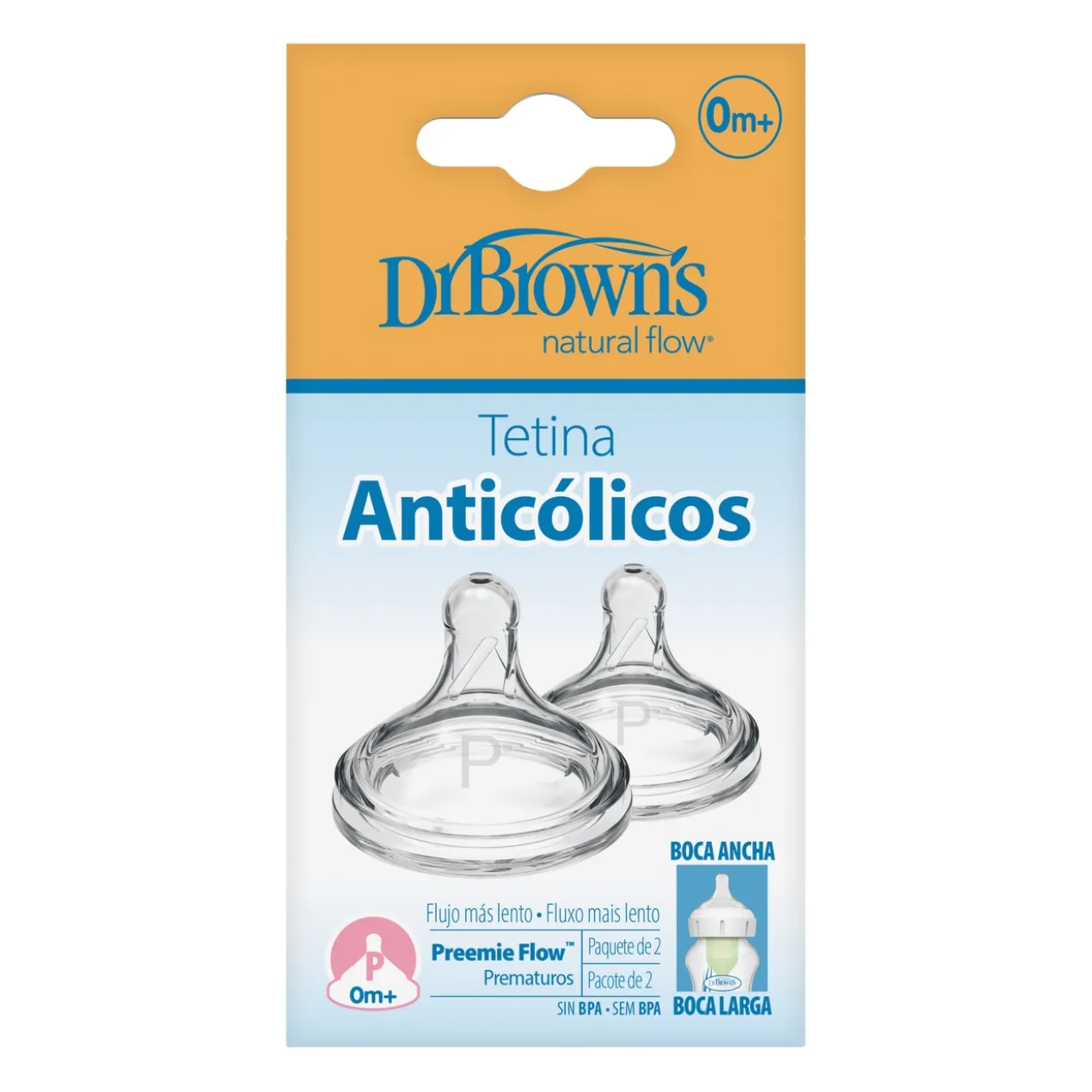 Tetina Options+ Prematuro Boca Larga