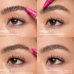 The Brow Glue Crazy Lift Gel Laminador de Sobrancelhas