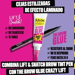 The Brow Glue Crazy Lift Gel Laminador de Sobrancelhas