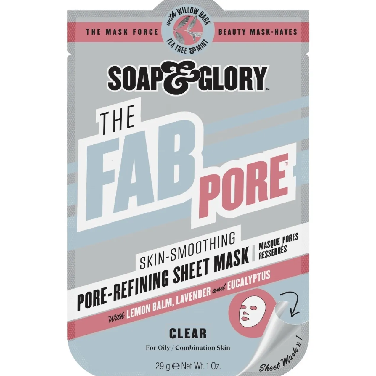 The Fab Pore Máscara Facial para Poros