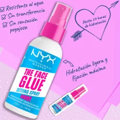 The Face Glue Setting Spray Fixador de Maquilhagem