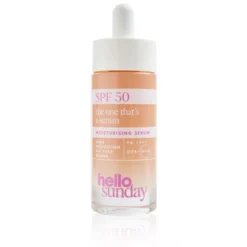 The One That's a Serum SPF 50 com ácido hialurónico e vitamina C