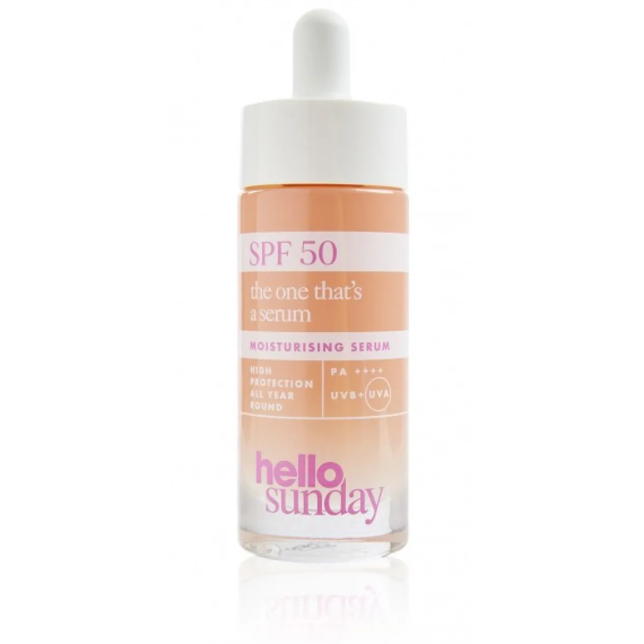 The One That's a Serum SPF 50 com ácido hialurónico e vitamina C